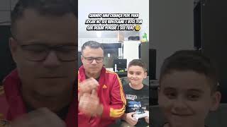 Deixaria o seu filho jogar no seu videogame ??? #filhogamer #paigamer #humorgamer #videogames #ps5