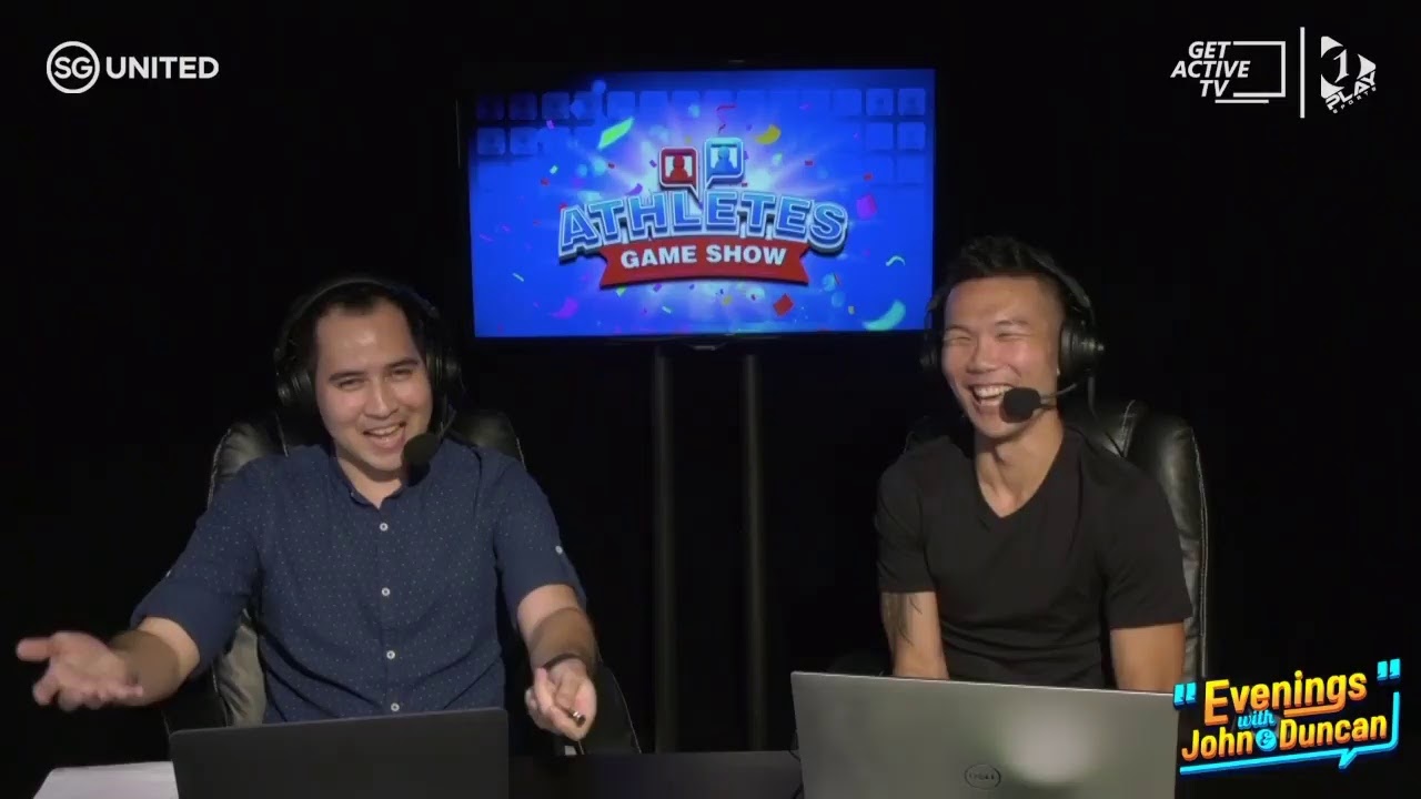 Evenings with John & Duncan [Ep 50] | ALEKSANDAR DURIC vs LIM TONG HAI: Athletes Game Show