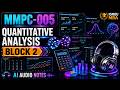🎧 MMPC-005 Quantitative Analysis for Managerial Applications | Block 2 Audio Notes