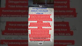 Download Lagu KADUNG REMUK / TERLANJUR HANCUR MP3