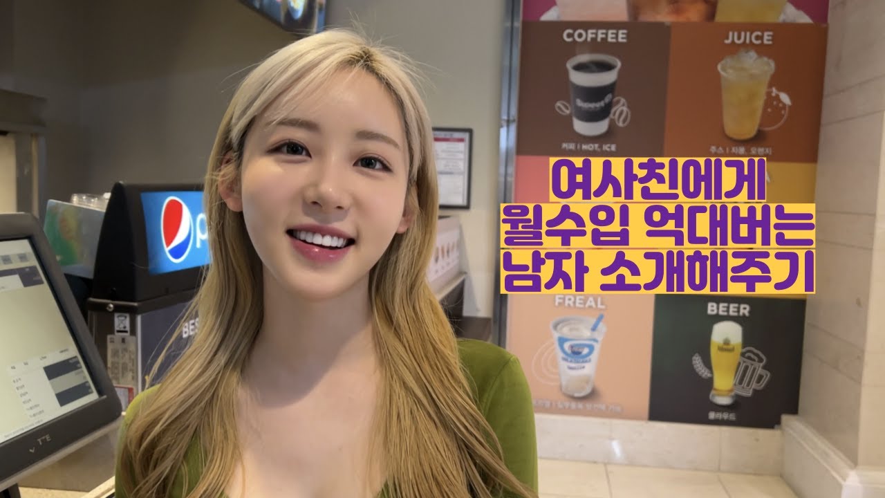 여사친에게 월수입 억대버는 남자 소개해주기