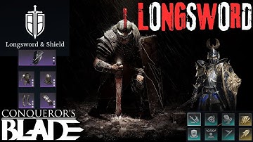 Longsword and Shield Best Tank / Uzun Kılıç / Conqueror