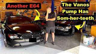 BMW M6 S85 Rod Bearing And Vanos Pump Failure ... { Project INDY Part 2 }