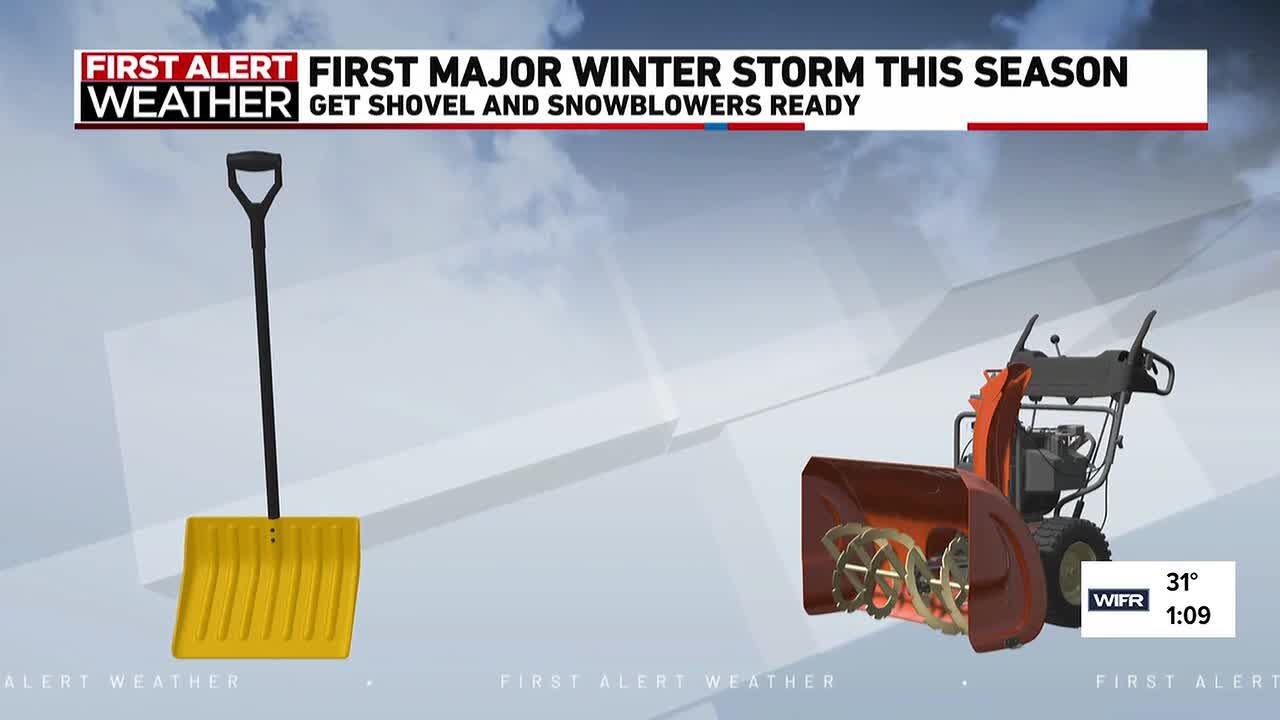 Winter Storm First Alert Forecast - 1 p.m. Nov. 28 - YouTube