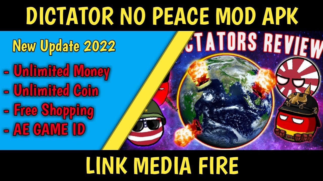GAME MOD APK DICTATORS NO PEACE MOD APK , INDONESIA