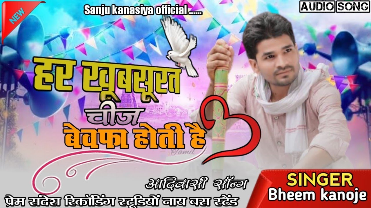 हर खूबसूरत चीज बेवफा होती है💔🔊💯 गायक भीम कनोजे// प्रेम संदेश रिकॉर्डिंग स्टूडियो नया बस स्टैंड