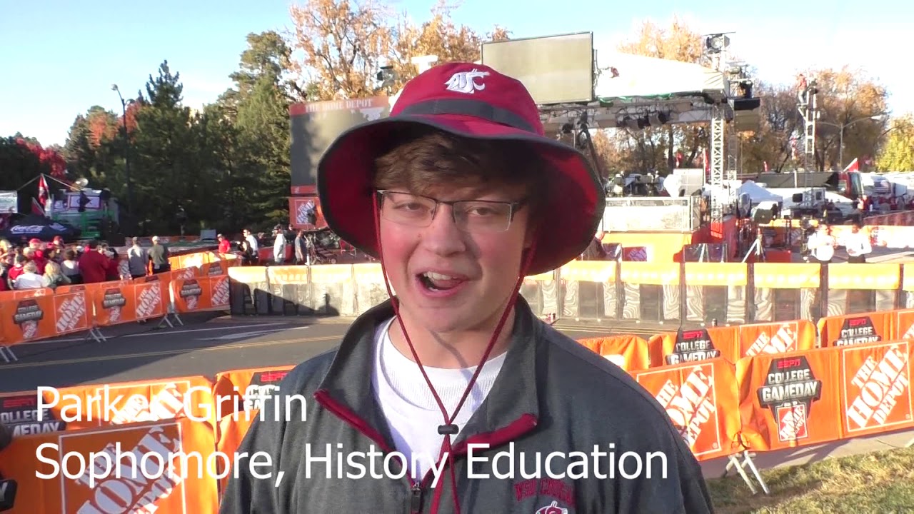College Gameday arrives in Pullman, Washington