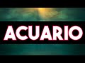 ACUARIO | TE VA A PASAR ALGO FUERTÍSIMO CON UNA PERSONA QUE VIENE, SHOCK TOTAL! PERO