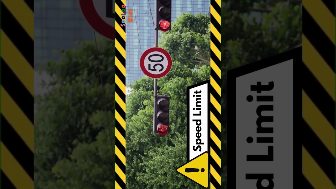 10 Traffic Signs Every Kid Should Know | Fun Learning Short