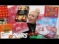 I ONLY ate ADVENT CALENDARS for 24hours!