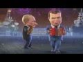 Мульт Личности. Новый год 2011. Д.Медведев и В.Путин