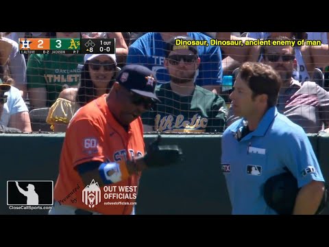 Ejection 093 - Dusty Baker's Mimic of Umpire Ben May's Warning Leads to Simple Ejection