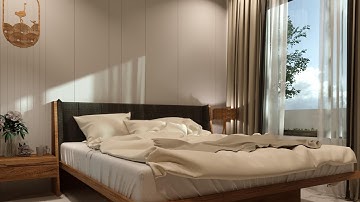 Bedroom Design | Architecture Walkthrough | 3Ds MAX CORONA RENDERER