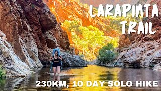 Solo hiking 230km through outback Australia  10 day Larapinta Trail end to end hike