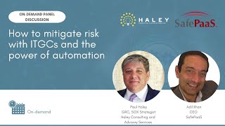 How to mitigate risk with ITGCs and the power of automation
