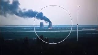 A fire broke out at the Zaporizhzhya Nuclear Power Plant in Enerhodar, Ukraine
