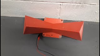 Very Loud Alarm! Simplex 2901-9806 Dual Projector Horn Test