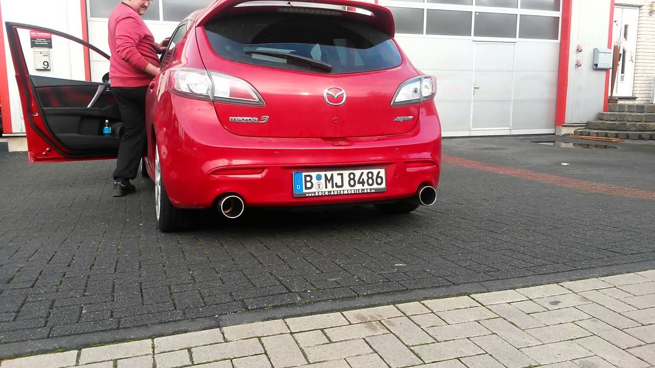 Mazda 3 MPS bl Klappenauspuff by B & T Autotechnik Bottrop