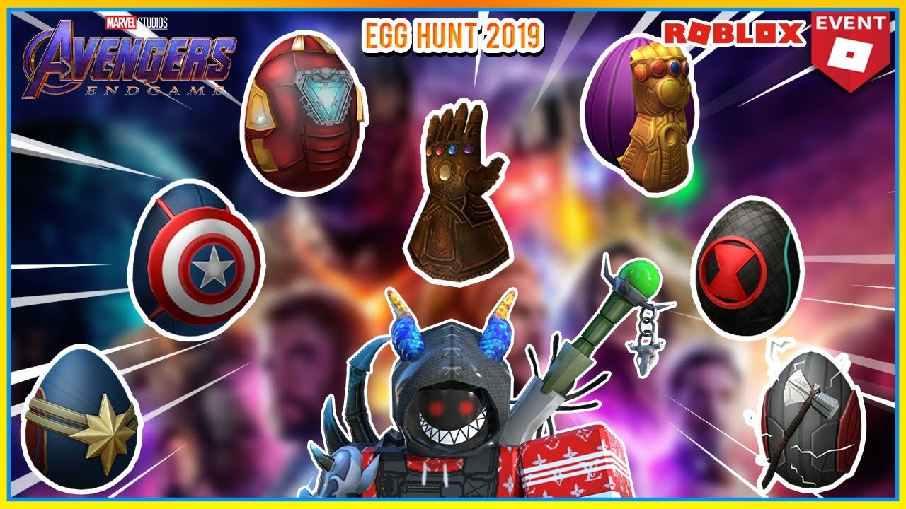 Sin Roblox Egg Hunt 2019 ตามล าไข Avengers Endgame ท ง 6 ร ปเเบบ พร อมถ งม ออ นฟ น ต ก นเลทᴴᴰ Youtube - สอนทำอเวนทroblox egg hunt 2019 ไดถงมอแลว captainmarvel ironman blackwidow