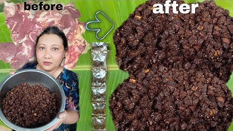 Easy and Simple way to make beef pickle in naga style home made|Alokali Vlogs|Northeast India