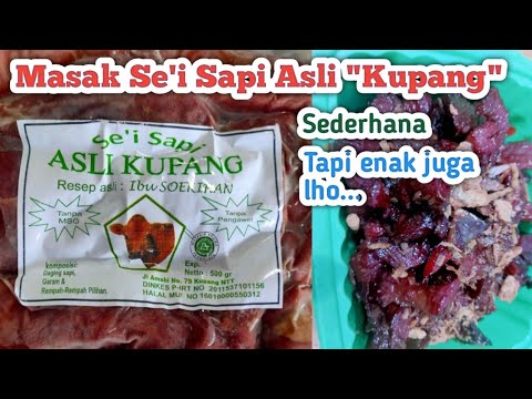 Cara Pengolahan Daging Se I Kupang