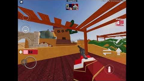 1v1 With A Top Mobile Player - ROBLOX Arsenal