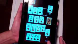 First impression review of the Spite & Malice card game app for Android (gameplay footage) screenshot 5
