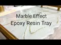 How to make a Marble Effect Resin Tray