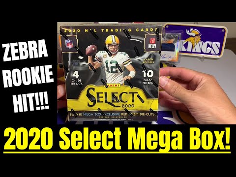 🚨*ROOKIE ZEBRA ALERT*🚨 A Solid 2020 Panini Select Mega Box