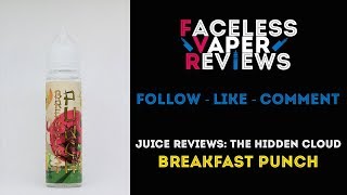 Juice Review: "Breakfast Punch" from The Hidden Cloud