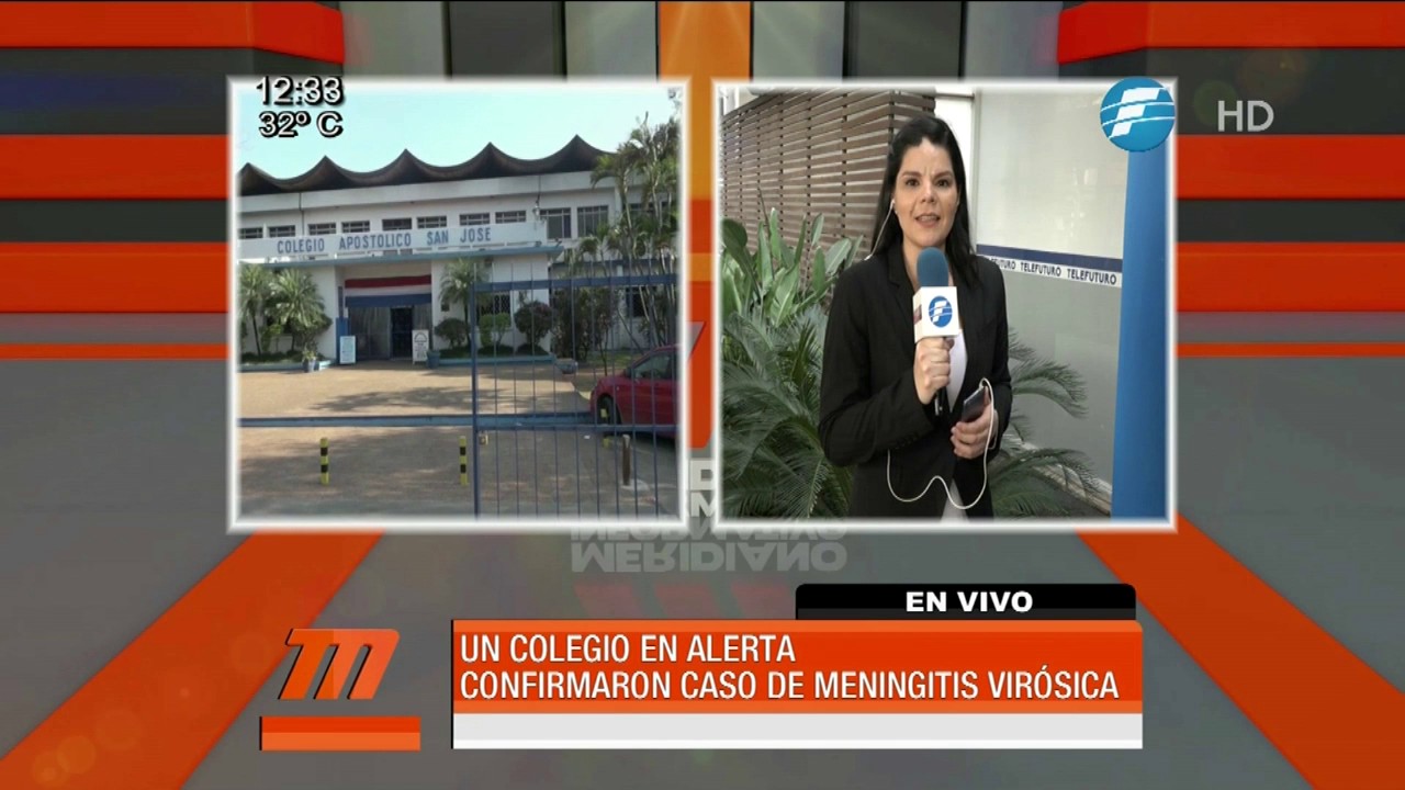 Confirman caso de meningitis vírica en un colegio de Asunción - YouTube