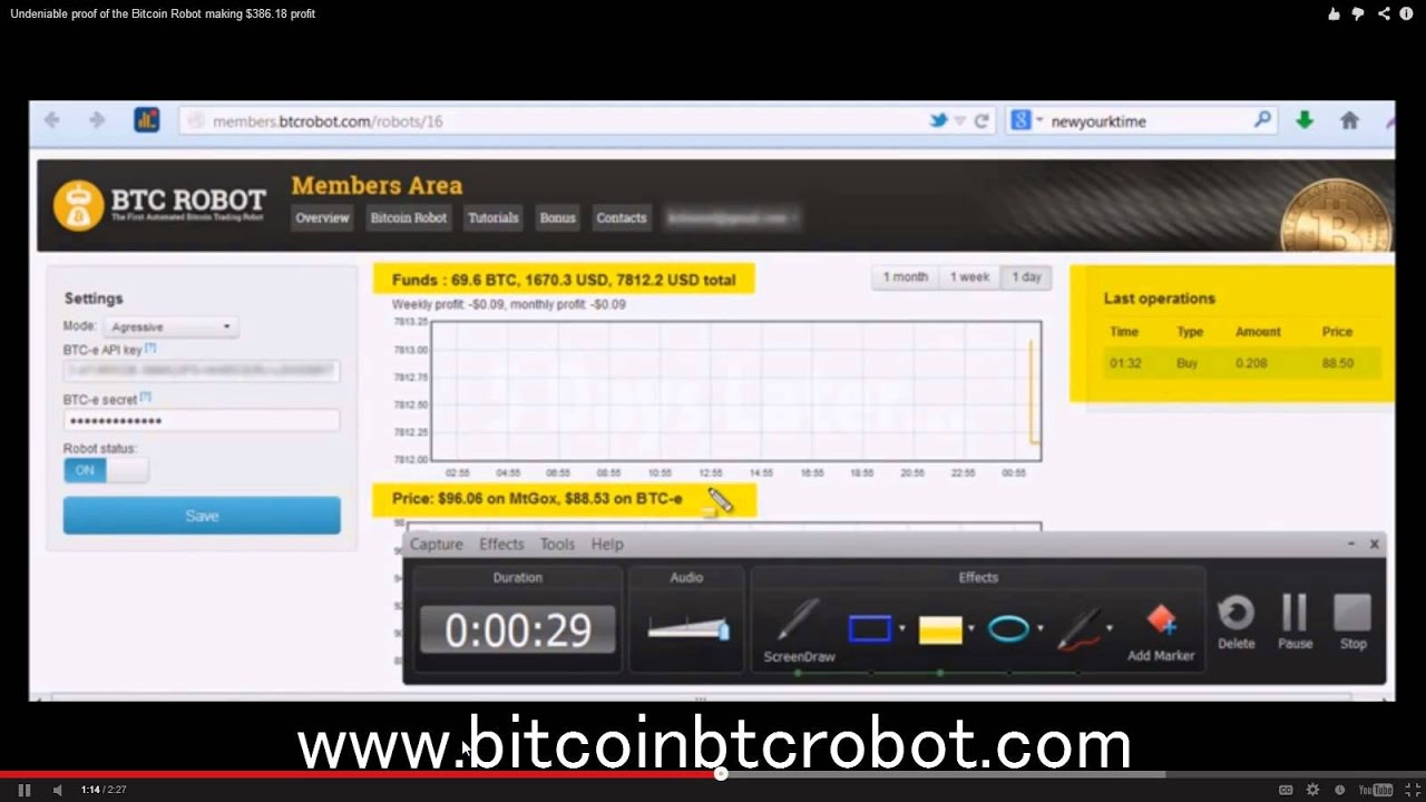 Bitcoin forex robot