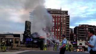 Auburn Jasmine restaurant on fire 2