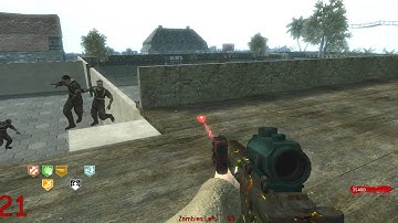 CoD WaW: Custom Zombie Map Training Second Attempt SOLO (Part 4) (PC) ᴴᴰ