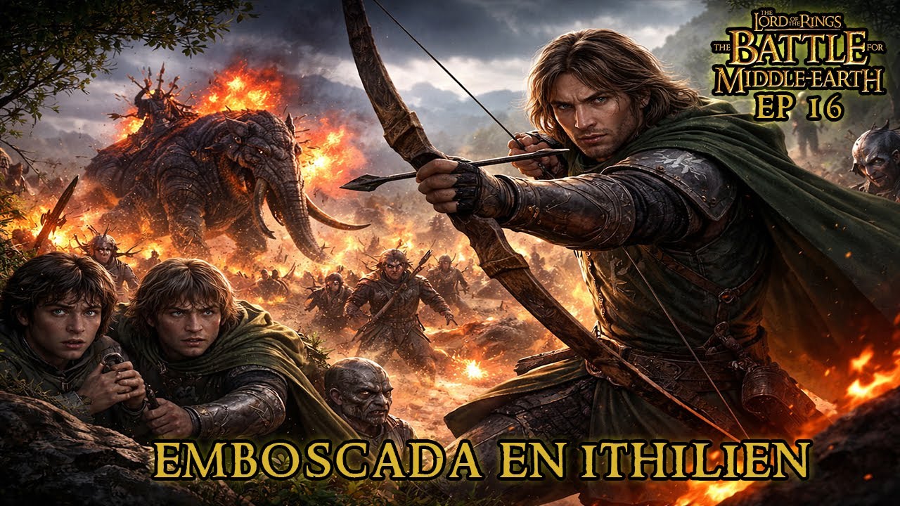 La emboscada de Ithilien 🔥 | Faramir vs Mordor – Batalla por la Tierra Media EP.16