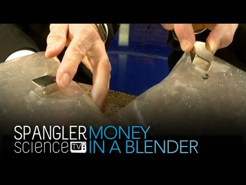 Money in a Blender - Cool Science Experiment