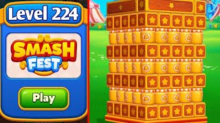 Smash Fest Level 224 Game Walkthrough