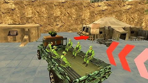 Army Transport Truck Simulator | gameplay walkthrough part 2 | Red Chilli Gaming | Android iOS