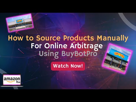 How to Source Products Manually For Online Arbitrage Using BuyBotPro - Amazon FBA - (Smyths Toys)