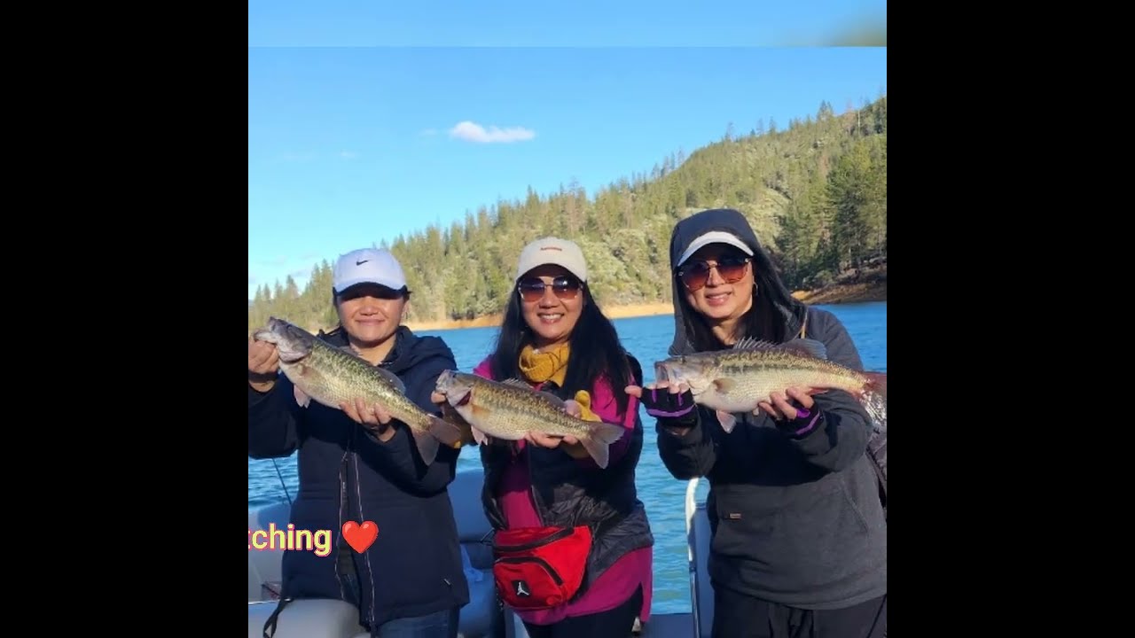 Bass Fishing @Lake Shasta, CA 02-08-2025
