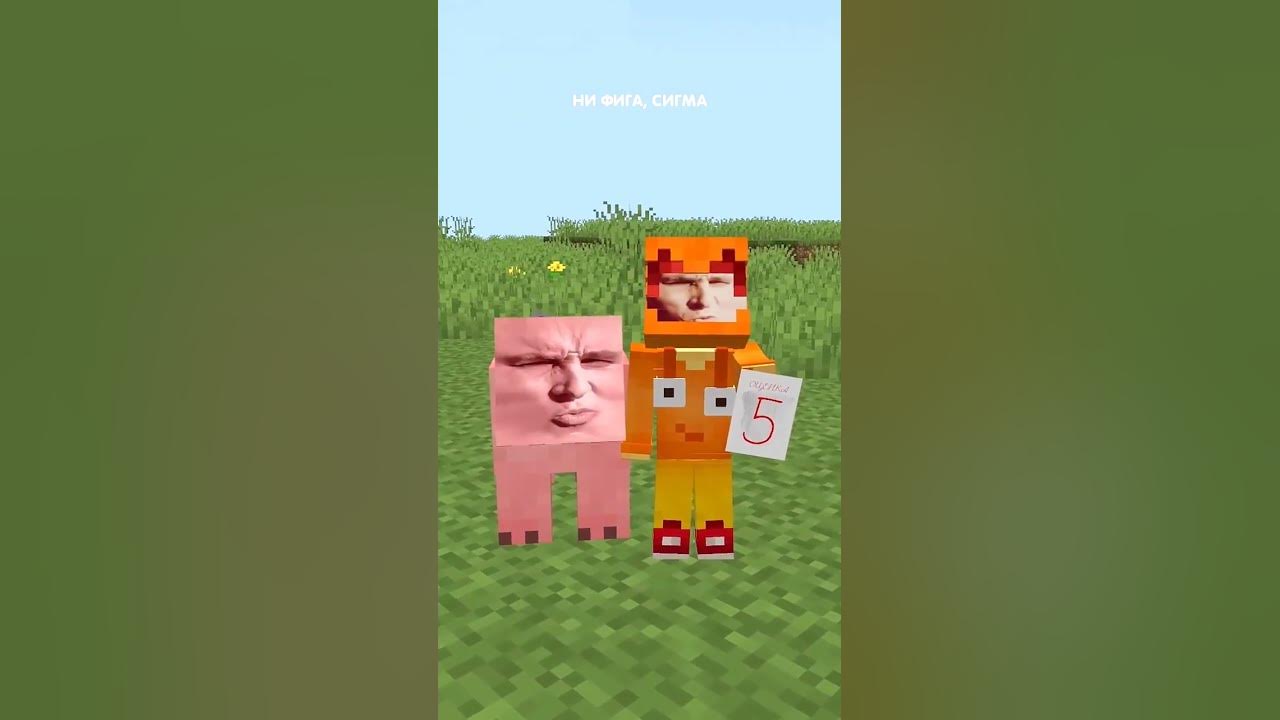 Сигма крипер сигма свинка шли по лесу. Сигма крипер сигма свинка шли по лесу