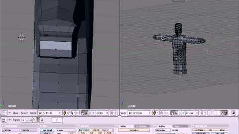 Modeling And Rigging a Character part 2