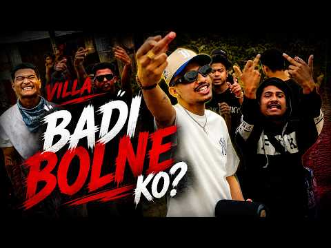Badi Bolne Ko? | @VillaMusic8 (Official Video) |HASHTAG DANG | HIPHOP DANG