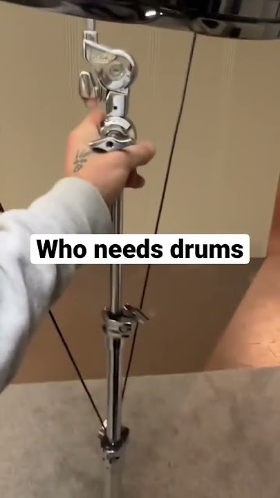 No drums