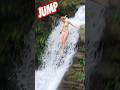 Jump Amazing Waterfall Travel 