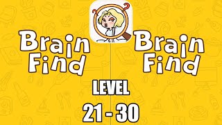 Brain Find Level 21-30 Walkthrough Solution (iOS - Android) screenshot 5