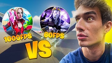 I Hosted A 60FPS Players VS 1000FPS Players 1v1 Tournament For $100...