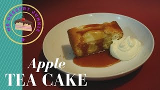 APPLE TEA CAKE RECIPE - AFTERNOON TEA IDEA  | MsDessertJunkie