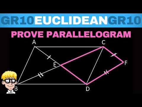 Euclidean Geometry Grade 10: Parallelogram Practice