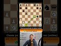 sacrificio de caballo para eliminar peón protector del enroque #chess #ajedrez #xadrez